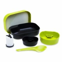 Wildo Camp-A-Box Complete Dishes - Lime