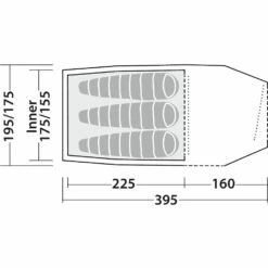 Robens Voyager Versa 3 Tent - Groen -Msr Gear Shop 130265 voyager versa 3 zelt green 3 1242154