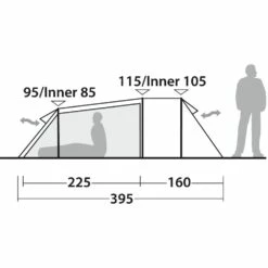 Robens Voyager Versa 3 Tent - Groen -Msr Gear Shop 130265 voyager versa 3 zelt green 4 1242155