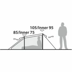 Robens Arch 2 Tent - Blauw 13 Robens Arch 2 Tent - Blauw -Msr Gear Shop 130341 arch 2 zelt blue 10 1401156