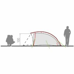 Vaude Hogan SUL 2P Tent - Cress Green -Msr Gear Shop 198992 04 d 373956