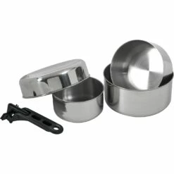 Basic NATURE | Relags Biwak 2 Stainless Steel Cook Set