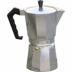 Basic NATURE | Relags Espresso Maker Bellanapoli 9 Cups - Alu Nature