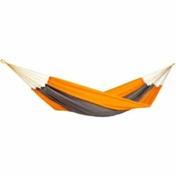 Amazonas Ultra-Light Silk Traveller Hangmat - Techno Orange Grey