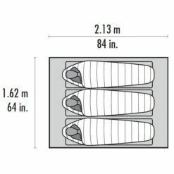 MSR Thru-Hiker Mesh House 3 Tent - Rood -Msr Gear Shop 321092 02 d 668539