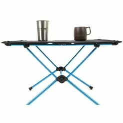 Helinox Table One Hard Top - Campingtafel - Zwart / Cyan Blue -Msr Gear Shop 324446 04 d 676862