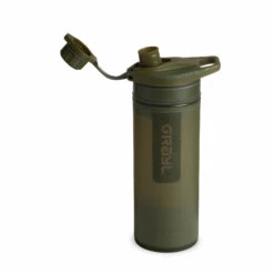 Grayl GeoPress Drinkfles Met Waterfilter - 710ml - Olive Drab -Msr Gear Shop 411 odh geopress olivedrab separated 1800px5 1465813
