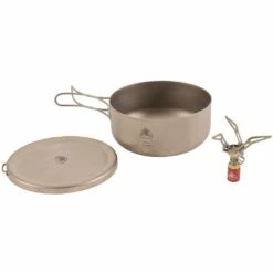Robens Fire Midge Ti. Cook Set Pot + Gasbrander -Msr Gear Shop 690343 fire midge ti kochtopf set 4 1410397