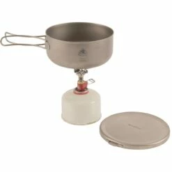 Robens Fire Midge Ti. Cook Set Pot + Gasbrander -Msr Gear Shop 690343 fire midge ti kochtopf set 6 1410399