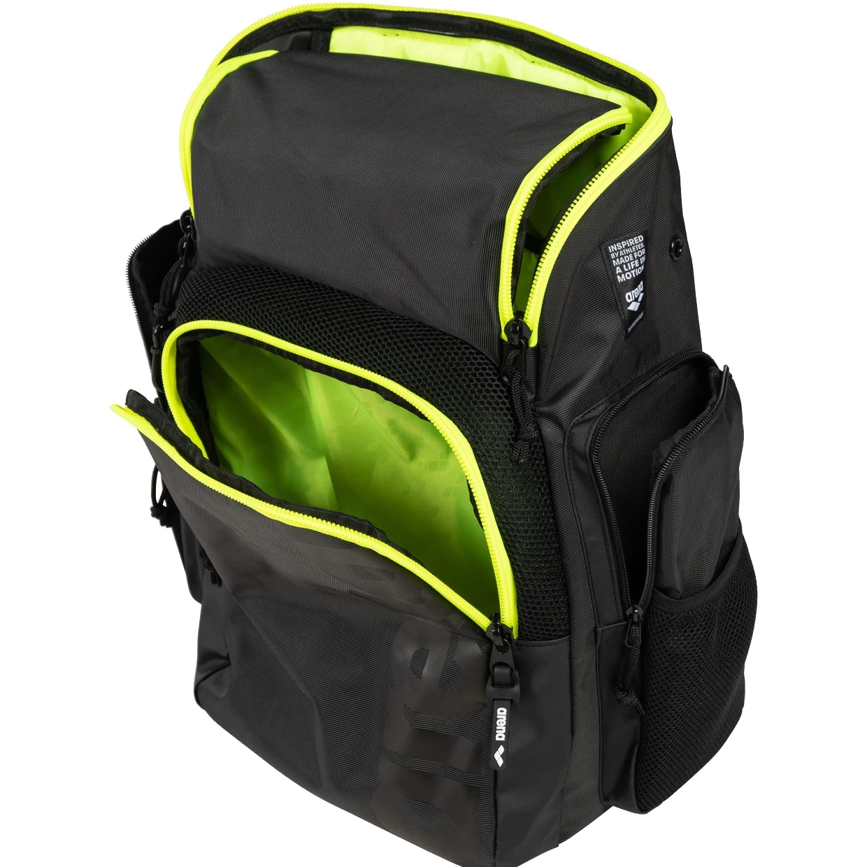 Arena Spiky III 35L Rugzak - Dark Smoke-Neon Yellow 7 Arena Spiky III 35L Rugzak - Dark Smoke-Neon Yellow - Afbeelding 7