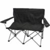 Basic NATURE | Relags Travelchair Love Seat Campingstoel - Zwart