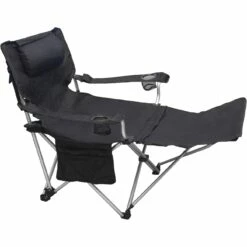 Basic NATURE | Relags Travelchair Luxus Campingstoel - Zwart