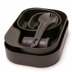 Wildo Camp-A-Box Complete Dishes - Olive