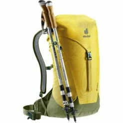 Deuter AC Lite 16 Rugzak - Turmeric-khaki -Msr Gear Shop deuter ac lite 16 backpack turmeric khaki 7 1424638