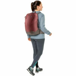 Deuter AC Lite 21 SL Dames Rugzak - Caspia-pepper -Msr Gear Shop deuter ac lite 21 sl women backpack caspia pepper 12 1424694