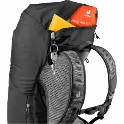 Deuter AC Lite 30 Rugzak - Black-graphite -Msr Gear Shop deuter ac lite 30 backpack black graphite 11 921359