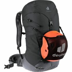 Deuter AC Lite 30 Rugzak - Black-graphite -Msr Gear Shop deuter ac lite 30 backpack black graphite 9 921357