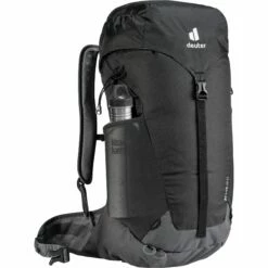 Deuter AC Lite 32 EL Backpack - Black-graphite -Msr Gear Shop deuter ac lite 32 el backpack black graphite 7 921404