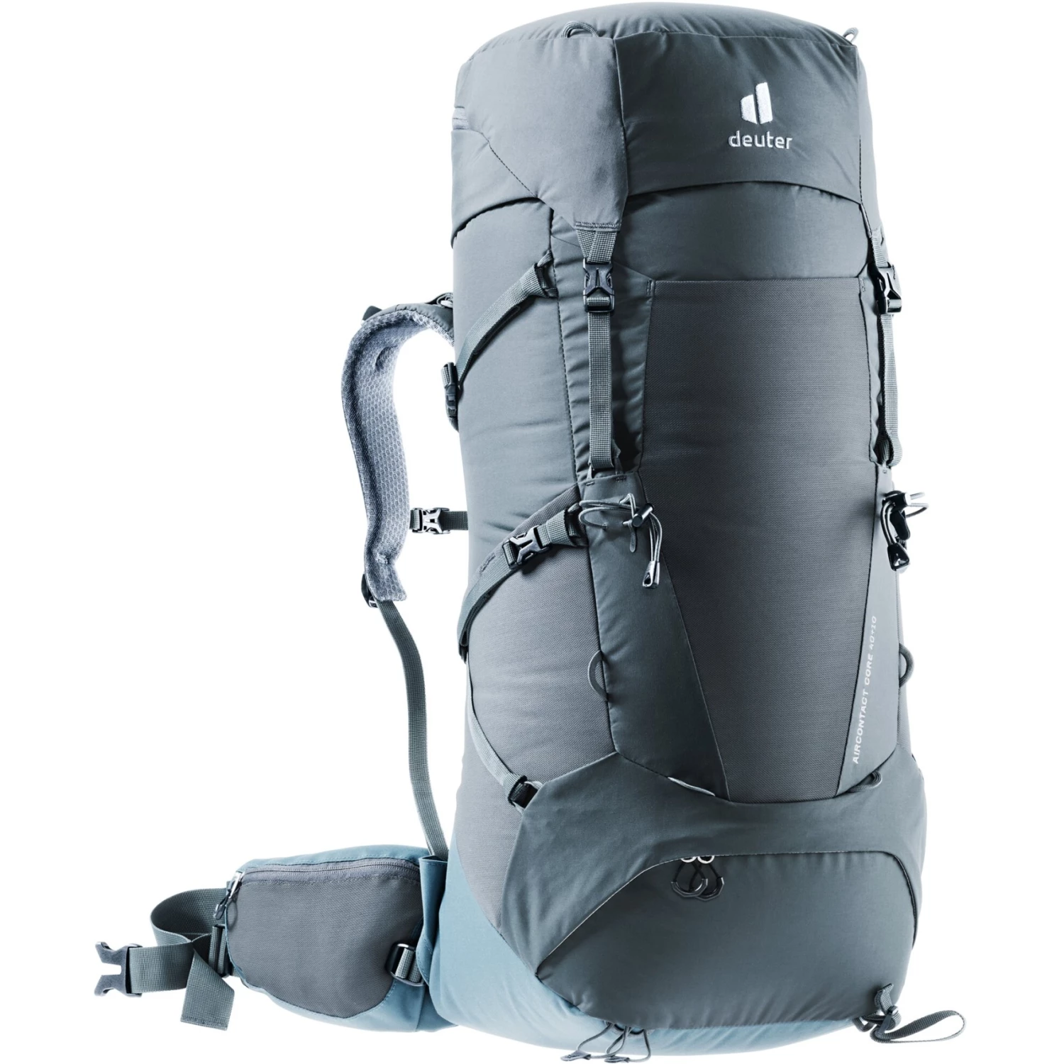 Deuter Aircontact Core 40+10 Trekking Backpack - Graphite-shale 1 Deuter Aircontact Core 40+10 Trekking Backpack - Graphite-shale