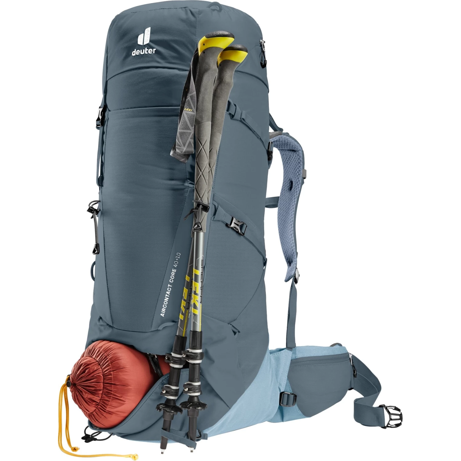Deuter Aircontact Core 40+10 Trekking Backpack - Graphite-shale 8 Deuter Aircontact Core 40+10 Trekking Backpack - Graphite-shale - Afbeelding 8