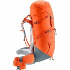 Deuter Aircontact Core 45+10 SL Women's Trekking Backpack - Paprika-graphite -Msr Gear Shop deuter aircontact core 45 10 sl women trekking backpack paprika graphite 4 1236713