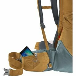 Deuter Aircontact Core 50+10 Trekking Backpack - Almond-teal -Msr Gear Shop deuter aircontact core 50 10 trekking backpack almond teal 10 1171321