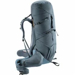 Deuter Aircontact Core 60+10 Trekking Backpack - Graphite-shale -Msr Gear Shop deuter aircontact core 60 10 trekking backpack graphite shale 3 1171405