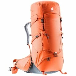 Deuter Aircontact Core 65+10 SL Women's Trekking Backpack - Paprika-graphite