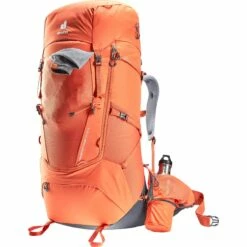Deuter Aircontact Core 65+10 SL Women's Trekking Backpack - Paprika-graphite -Msr Gear Shop deuter aircontact core 65 10 trekking backpack paprika graphite 9 1236893