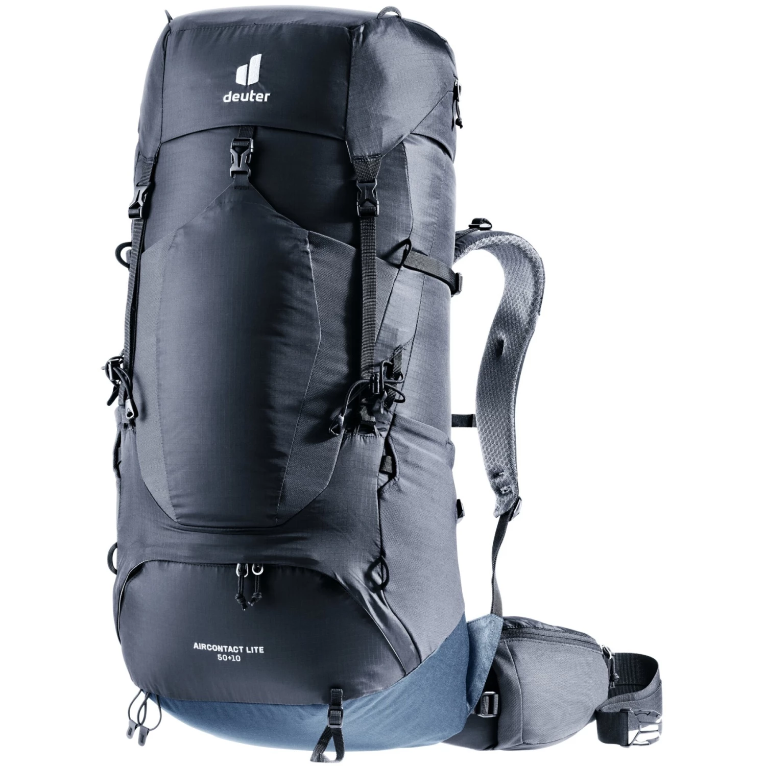 Deuter Aircontact Lite 50+10 Trekkingrugzak - black-marine Deuter Aircontact Lite 50+10 Trekkingrugzak - Black-marine -Msr Gear Shop deuter aircontact lite 50 10 trekking backpack black marine 2 1439900