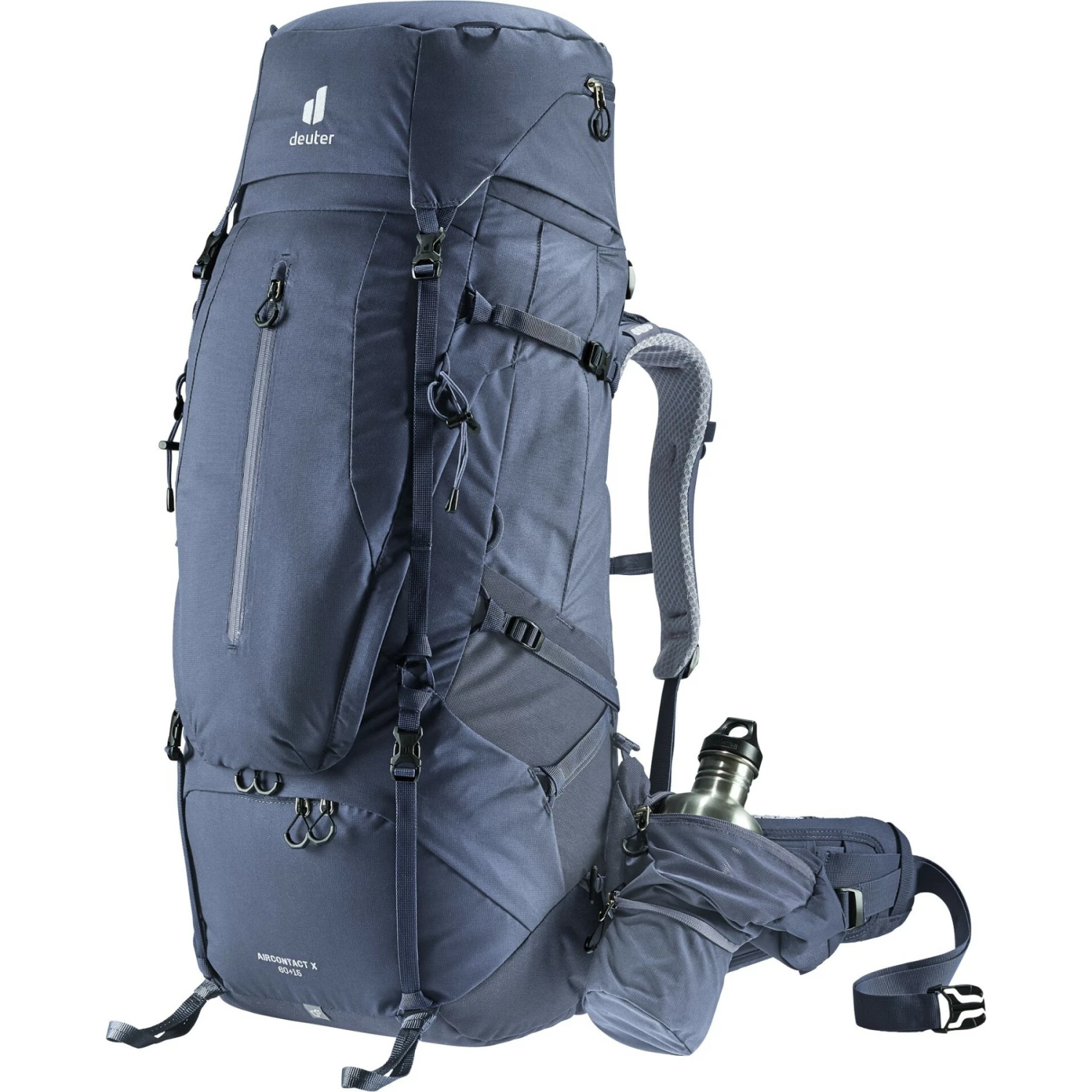Deuter Aircontact X 60+15 Trekking Backpack - ink Deuter Aircontact X 60+15 Trekking Backpack - Ink -Msr Gear Shop deuter aircontact x 60 15 trekking backpack ink 8 1171626