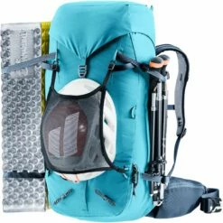 Deuter Guide 32+8 SL Dames Alpine Rugzak - Lagoon-ink -Msr Gear Shop deuter guide 32 8 sl women mountaineering backpack lagoon ink 10 1441357
