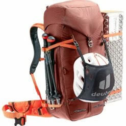 Deuter Guide 34+8 Alpine Rugzak - Redwood-papaya 7 Deuter Guide 34+8 Alpine Rugzak - Redwood-papaya -Msr Gear Shop deuter guide 34 8 mountaineering backpack redwood papaya 11 1441438