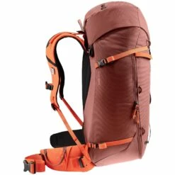Deuter Guide 34+8 Alpine Rugzak - Redwood-papaya 2 Deuter Guide 34+8 Alpine Rugzak - Redwood-papaya -Msr Gear Shop deuter guide 34 8 mountaineering backpack redwood papaya 3 1441430