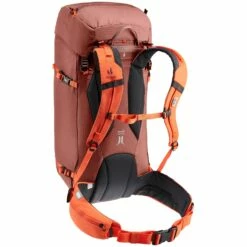 Deuter Guide 34+8 Alpine Rugzak - Redwood-papaya 3 Deuter Guide 34+8 Alpine Rugzak - Redwood-papaya -Msr Gear Shop deuter guide 34 8 mountaineering backpack redwood papaya 4 1441431