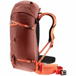 Deuter Guide 34+8 Alpine Rugzak - Redwood-papaya 4 Deuter Guide 34+8 Alpine Rugzak - Redwood-papaya -Msr Gear Shop deuter guide 34 8 mountaineering backpack redwood papaya 5 1441432