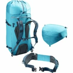 Deuter Guide 42+8 SL Dames Alpine Rugzak - Lagoon-ink -Msr Gear Shop deuter guide 42 8 sl women mountaineering backpack lagoon ink 12 1441504