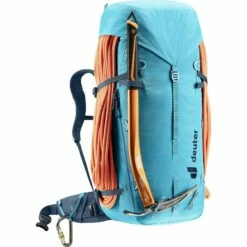 Deuter Guide 42+8 SL Dames Alpine Rugzak - Lagoon-ink -Msr Gear Shop deuter guide 42 8 sl women mountaineering backpack lagoon ink 9 1441501