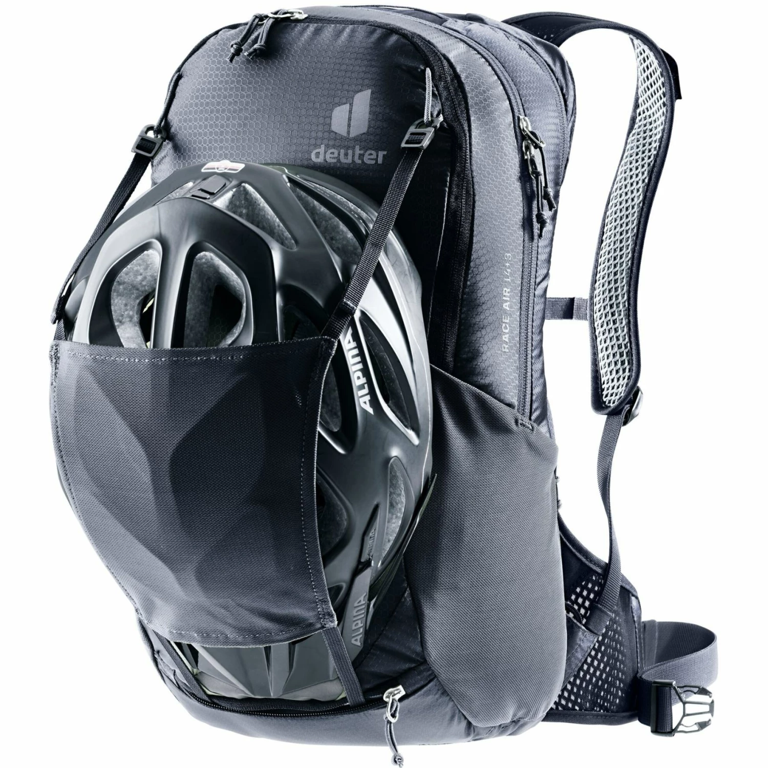 Deuter Race Air 14+3 Fietsrugzak - zwart Deuter Race Air 14+3 Fietsrugzak - Zwart -Msr Gear Shop deuter race air 14 3 bike backpack black 8 1453950