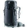 Deuter Trail Pro 36 Rugzak - Black-shale