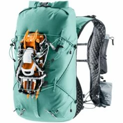 Deuter Vertrail 16 Alpine Rugzak - Glacier-graphite -Msr Gear Shop deuter vertrail 16 mountaineering backpack glacier graphite 12 1454439