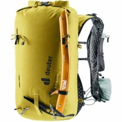 Deuter Vertrail 16 Alpine Rugzak - Turmeric-teal -Msr Gear Shop deuter vertrail 16 mountaineering backpack turmeric teal 10 1454463