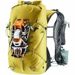 Deuter Vertrail 16 Alpine Rugzak - Turmeric-teal -Msr Gear Shop deuter vertrail 16 mountaineering backpack turmeric teal 9 1454462
