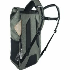 EVOC Duffle 16 Rugzak - Dark Olive - Black 5 EVOC Duffle 16 Rugzak - Dark Olive - Black -Msr Gear Shop evoc duffle backpack 16 dark olive black 7 1542897