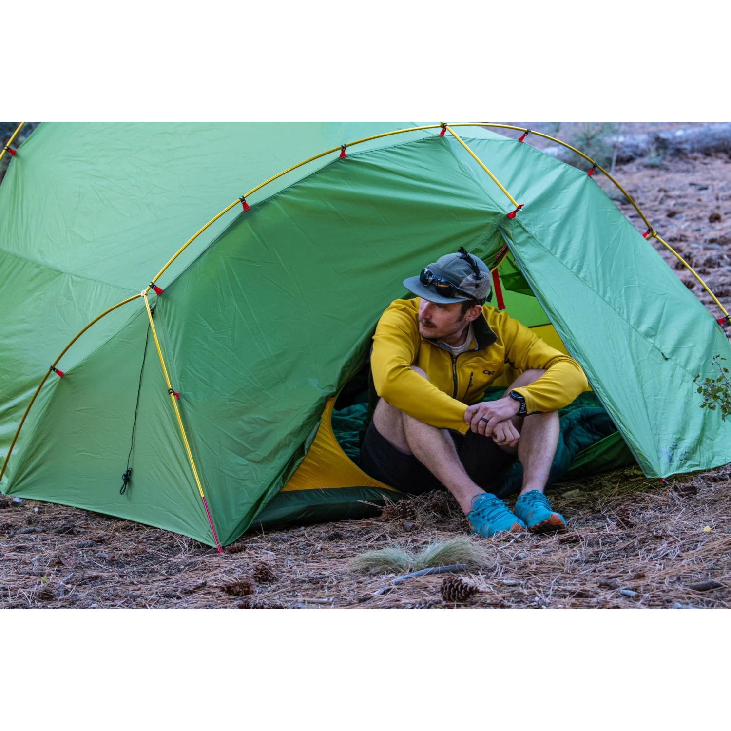 Exped Outer Space III Tent - meadow Exped Outer Space III Tent - Meadow -Msr Gear Shop exped in action 272 1221424