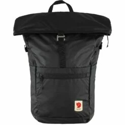 FJÄLLRÄVEN Fjällräven High Coast Foldsack Rugzak 24L - Zwart -Msr Gear Shop fjaellraeven high coast foldsack 24l black6 932896