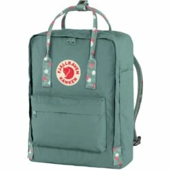 FJÄLLRÄVEN Fjällräven Kånken Rugzak - Frost Green/confetti Pattern