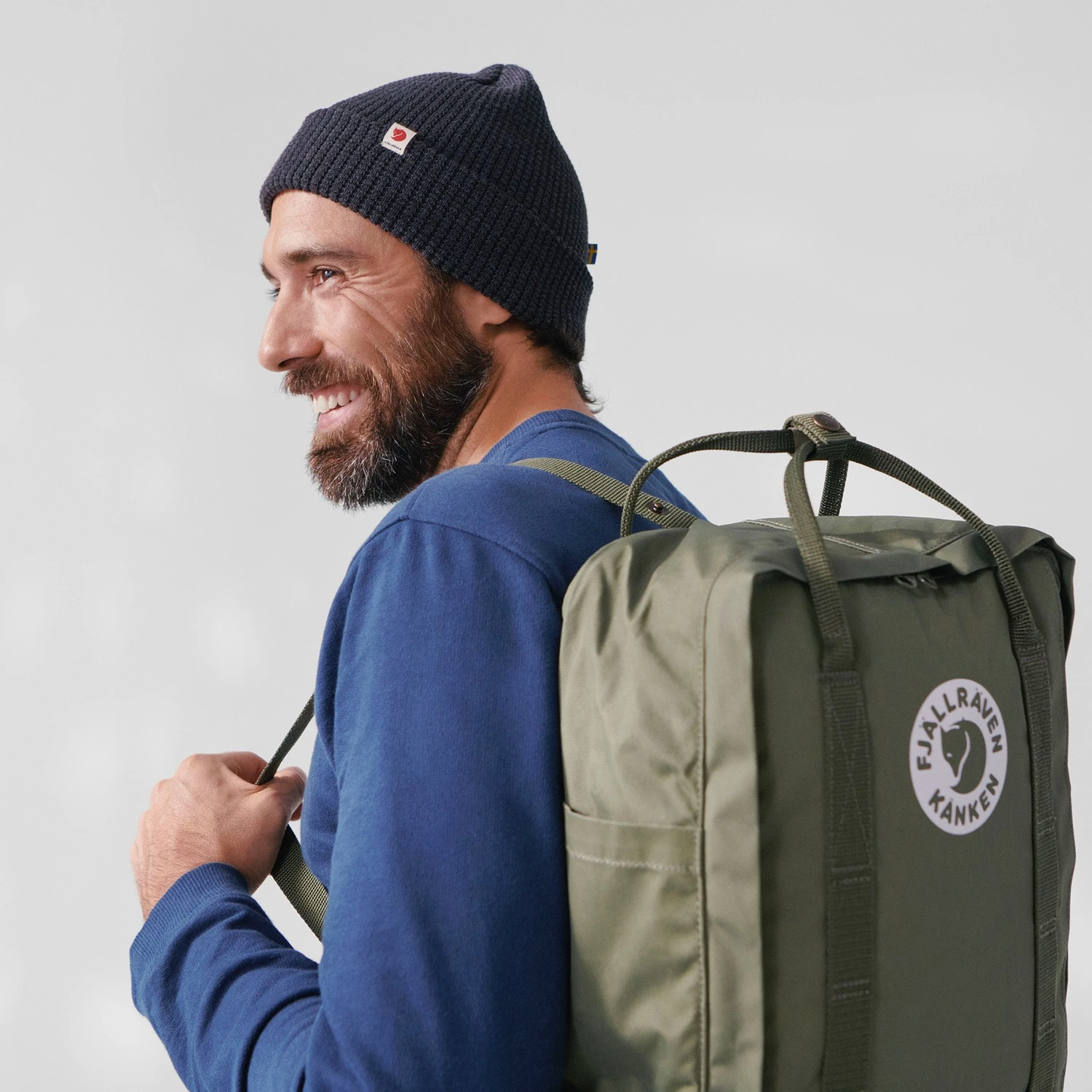 Fjällräven Tree-Kanken Rugzak - cloud grey FJÄLLRÄVEN Fjällräven Tree-Kanken Rugzak - Cloud Grey -Msr Gear Shop fjaellraeven tree kanken backpack lichen green 10 1028802