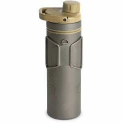 Grayl UltraPress Purifier Titanium Fles Met Waterfilter - 500ml - Desert Tan -Msr Gear Shop grayl ultrapress purifier titanium bottle with water filter 500ml destert tan 4 1494971