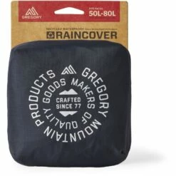 Gregory Raincover 50L-80L - Lava Black